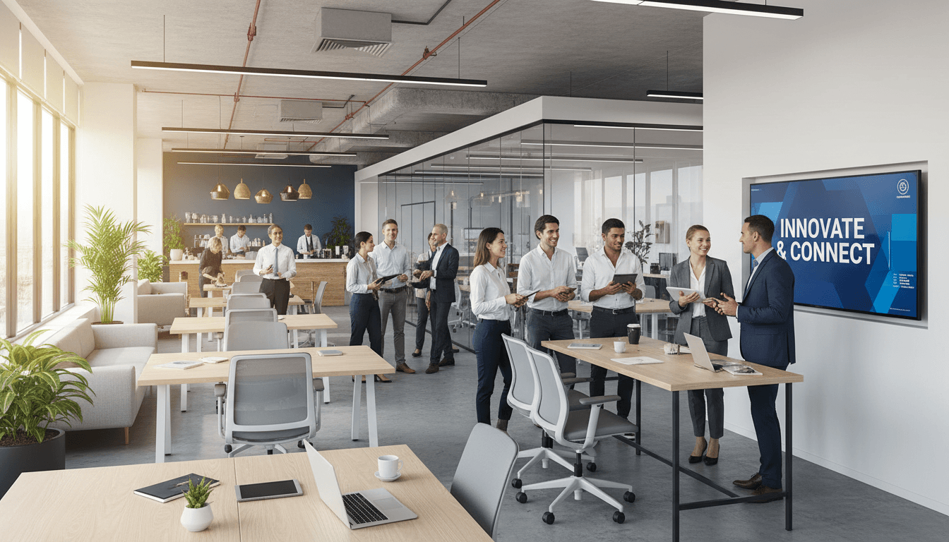 Entrepreneurs in a collaborative business meeting
